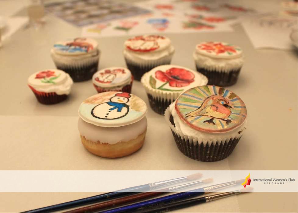 Art & Painting section - Cupcake decoration and painting